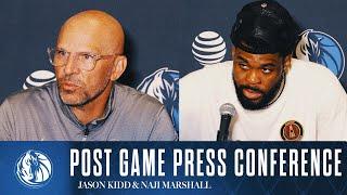 Jason Kidd & Naji Marshall | Post Game @ HOU | 03/14/25