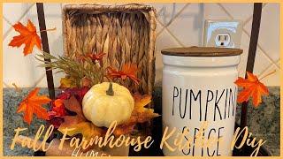 So Easy | Fall Farmhouse Kitchen Diy | Farmhouse Fall Decor 2021