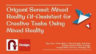 Origami Sensei: Mixed Reality AI-Assistant for Creative Tasks Using Hands