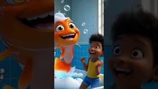 Fishy in My Bathtub  | Silly Kids Song | Funny Splash Party | Animated Cartoon for Toddlers