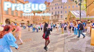 Prague, Czech Republic  - 2024 - 4k HDR 60fps Walking Tour