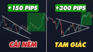 Dễ Dàng "ĂN 150-300 PIPS" Khi Áp Dụng Chiến Thuật Sử Dụng Mô Hình Cái Nêm Và Tam Giác! - mForex