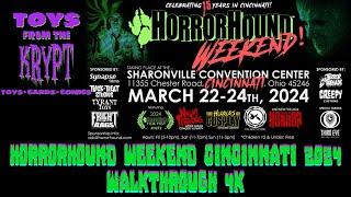 Horrorhound Weekend Cincinnati 2024 Walkthrough 4k