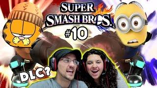 MINION vs. GARFIELD! Super Smash Bros DLC? (FGTEEV Parents Battle Face Cam) Wii U