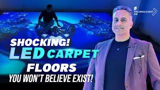 Shocking! LED Carpet Floors You Won't Believe Exist!