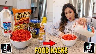 Trying TIKTOK WEIRD FOOD COMBINATIONS That People Love!