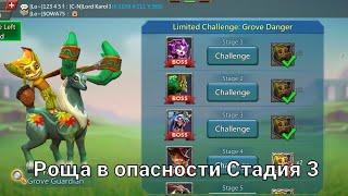 Роща в опасности  Стадия 3 Автобой. Lords Mobile. Grove Danger Stage 3