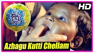 Azhagu Kutti Chellam Movie | Scenes | Azhagu Kutti Chellam Song | Riythvika gets pregnant | Akhil