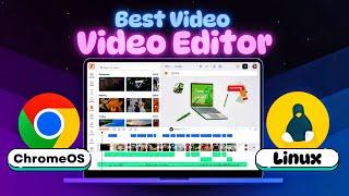 Best Video Editor for Linux & ChromeOS •  Powerful AI+ Tools