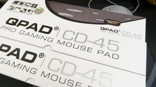 【外设三分钟】Qpad CD45：性价比爆表的鼠标垫？欢乐评测口吐芬芳