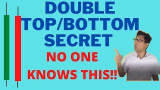 Double Bottom Pattern | Double Top Pattern Secret No One Knows!!