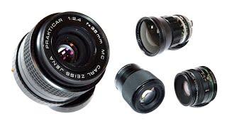 Carl Zeiss Jena 35mm f2.4 vs Auto-Takumar 35/2.3 vs Sigma 30/1.4 vs Pentax 35/2.8 Macro. Old vs new!