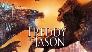 Godzilla Vs Kong Fight Scene But With Freddy Vs Jason Music