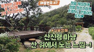 [매물번호47]실물깡패 감탄나오는 경남 양산시 원동면 토지매매