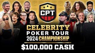 H3H3, Sketch, Tana, Ninja, & Alex Botez Compete against WOLFGANG for $100,000 | Celebrity Poker Tour