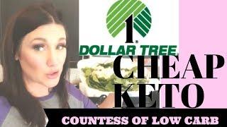 Cheap Keto Diet  Dollar Tree Keto Meal Prep