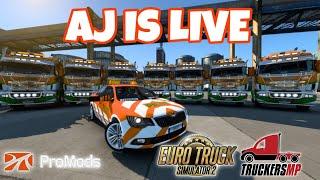  ETS 2 live | TruckersMP Live | Euro Truck Simulator 2 | AJ THE ACE GAMING | #live India