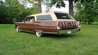 1 of 5 Factory Built Custom 1969 Cadillac Station Wagon & Ride on My Car Story with Lou Costabile