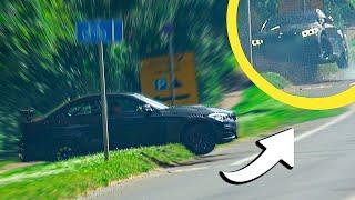 BMW M240i CRASH Leaving a Car Show! - Cars Leaving TunerFest 2024!