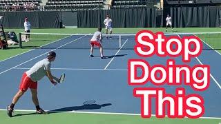 Avoid This Common Mistake In Doubles (Tennis Strategy Explained)