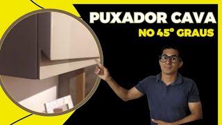 PUXADOR CAVA em MDF -Aprenda os 3 modelos Principais