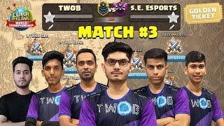 World championship match against S.E. Esports (Clash of Clans)