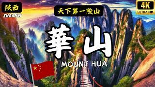 Hua Shan China, the most amazing mountain in the world Hua Shan Cliffside Plank Walk #中国旅行#华山#华山#爱旅遊