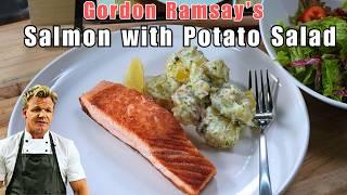 MUST Try Salmon with Scandinavian Potato Salad from Gordon Ramsay!