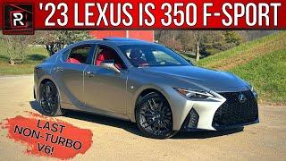 The 2023 Lexus IS 350 F-Sport AWD Is An Attractively Styled V6 Luxury Sport Sedan