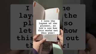 Set up your planner with me. #shorts #plannercommunity #planner
