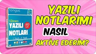 6.Sınıf Yazılı Notları ile MEB Ortak Sınav Denemelerine Nasıl Ulaşırım?