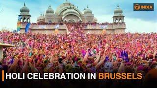 Holi celebration in Brussels | DD India News Hour
