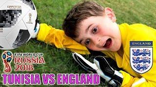 World Cup 2018 - Tunisia Vs England - Recreated by Kids!!