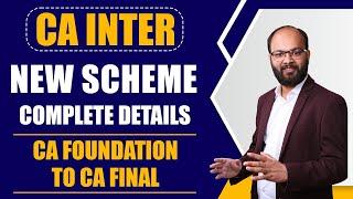 CA Inter New Scheme Complete Details | CA Inter New Syllabus 2023 | CA Inter Direct Entry May/Nov 23