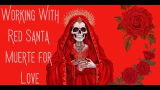 Attract Love With the Red Santa Muerte Subliminal Meditation  #subliminal #santamuerte