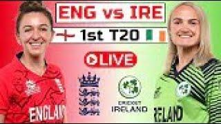 England Women VS Ireland Women live, 1st T20 | IR W vs ENG W live | live cricket match today P4