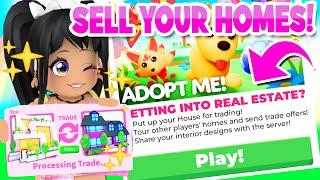 *IT'S HERE!* SELL YOUR HOMES in Adopt Me! (roblox)