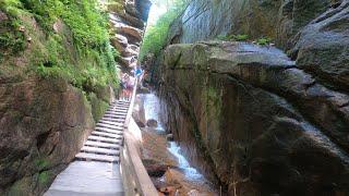 Flume Gorge - best place to visit in New Hampshire | Franconia Notch State Park