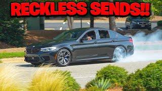 Morrisville Cars & Coffee WILD Pullouts & Full Sends with COPS!! - August 2024