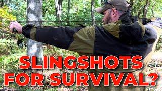 Slingshots for Survival & Hunting? SimpleShot Review