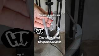 BREAK TEST: CTW Steel Wiregate Captive Pin Carabiner