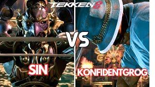 Tekken 8 SİN (Yoshimitsu) Vs KONFIDENTGROG (BRYAN FURY) | High Level Gameplay