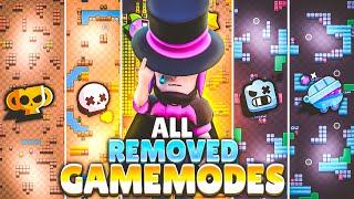 All REMOVED Modes in Brawlstars (2017-2024)