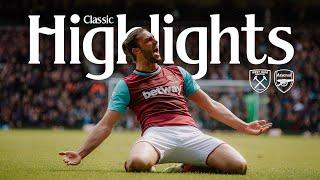 Andy Carroll Stars in Six-Goal Thriller  | West Ham 3-3 Arsenal | Classic Highlights