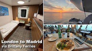 London to Madrid via Brittany Ferries Portsmouth-Santander