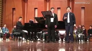 国家队男高音大佬！！石倚洁声乐讲座现场！教你唱美声高音气息！