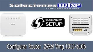 Configurar Router Zyxel vmg1312-b10b