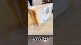 Learn more about our two pound cut of real Parmesan cheese  #cheese #parmigianoreggiano #food
