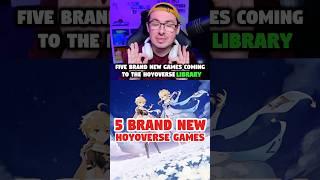 HOYOVERSE IS MAKING 5 MORE BRAND NEW GAMES?!