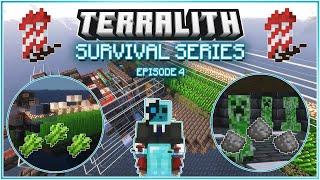 I Built a FAST and EASY Rocket Factory In My  Terralith World | Episode 4